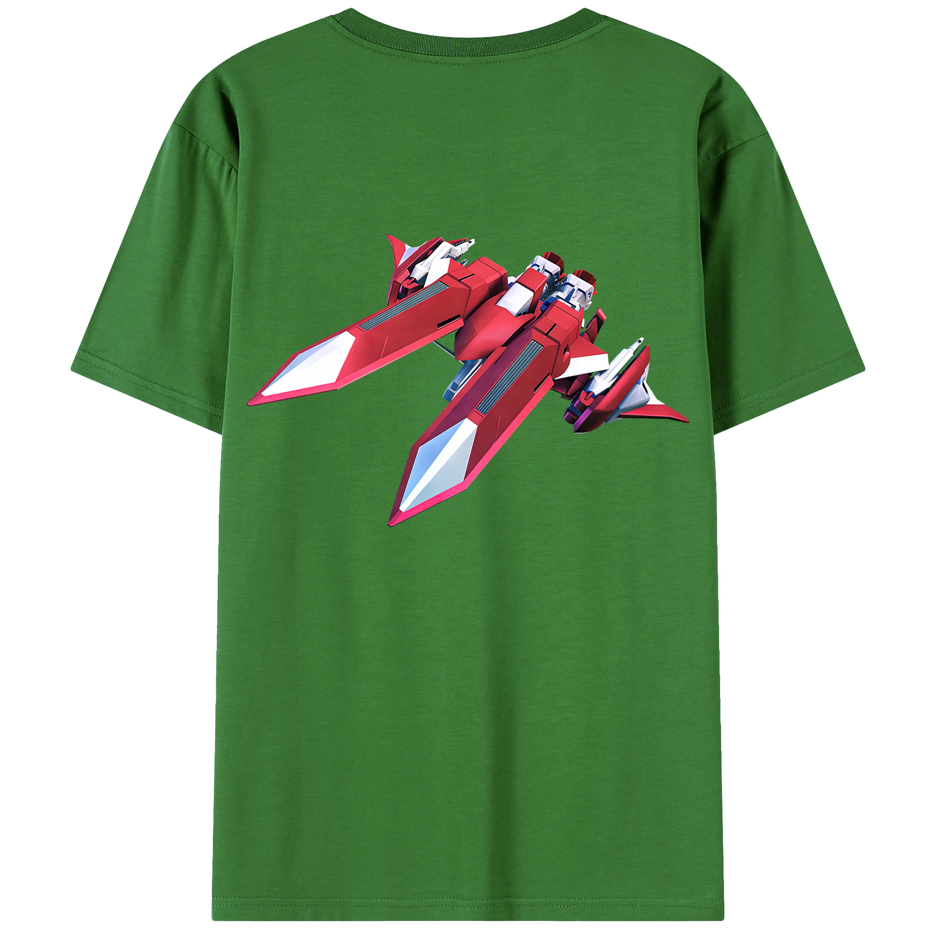 （画像用） 機動戦士ガンダム Mobile Suit Gundam レディース半袖Tシャツ(バックプリント)